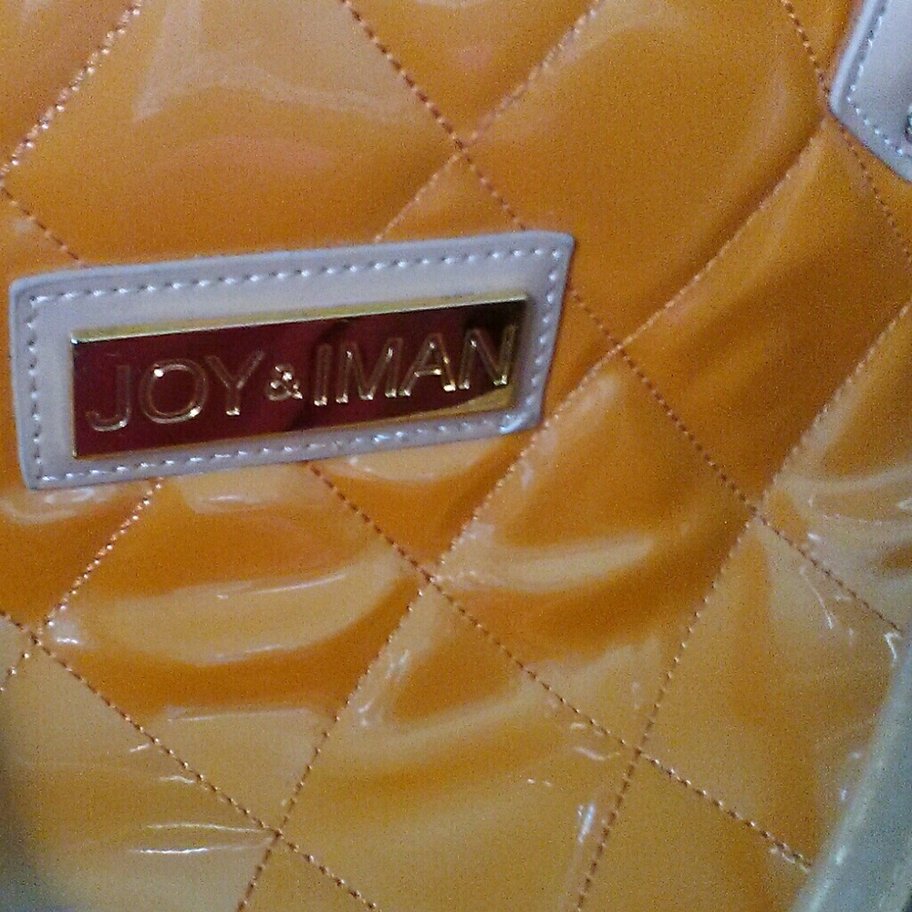 Joy & Iman large quilted bag from Macy's